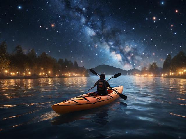 九州体育网站_ 大型夜空皮划艇表演，灯火点缀中感受水上魅力，皮划艇最新动态