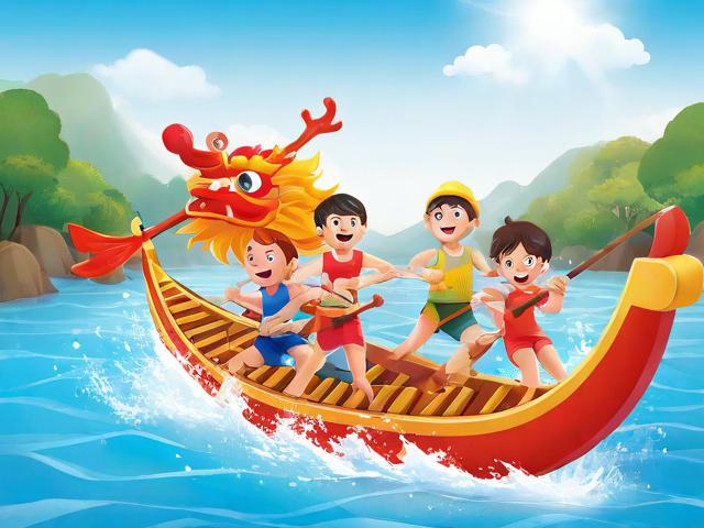 九游体育网站_ 传统划龙舟比赛，激扬水上激情，划龙舟体育游戏